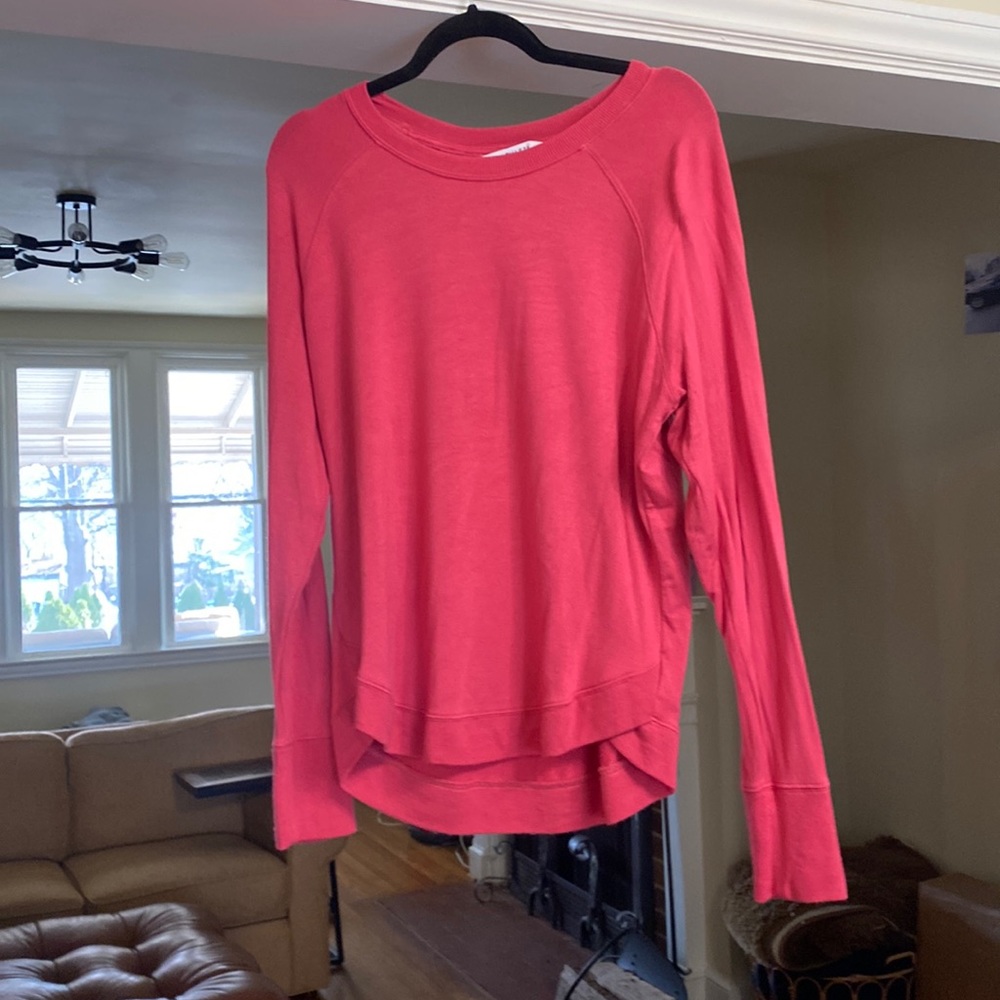 Athleta Mindset Sweatshirt in Hot Pink - Picture 3 of 7